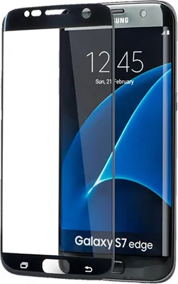 Produktbild von Pure² 3D Full Cover Display-Schutzglas für Samsung Galaxy S7 Edge schwarz