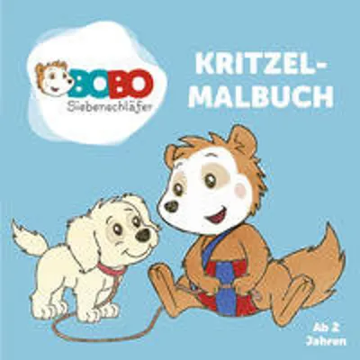 Produktbild von Bobo Siebenschläfer Kritzelmalbuch - ab 2 Jahren