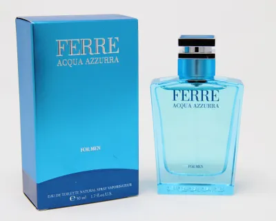 Obrázek produktu pro Gianfranco Ferre Acqua Azzurra for Men Eau de Toilette 50 ml