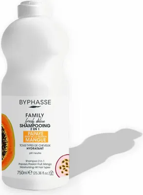 Imagen del producto de Byphasse Family Fresh Delice Champú 2 En 1 750ml