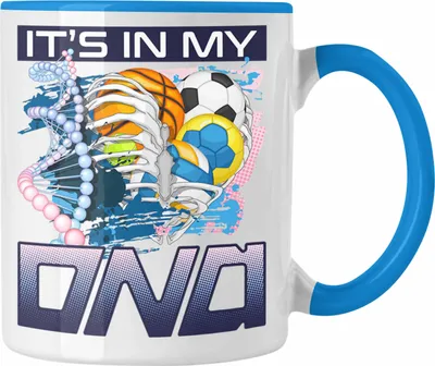 Produktbild von Trendation - Sportlehrer Tasse Geschenk für Sportlehrer  Geschenkidee Spruch (Blau)