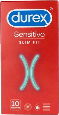 Produktbild von Durex - Sensitivo Slim Fit 10 Einheiten