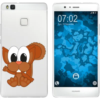 Produktbild von PhoneNatic Case kompatibel mit Huawei P9 Lite Silikon-Hülle Cutiemals M8