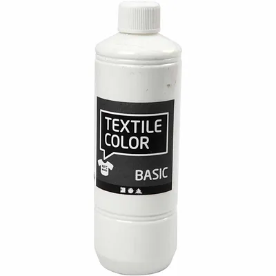 Produktbild von Textilfarbe - Weiß, 500ml