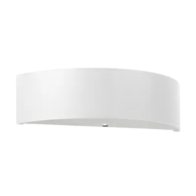 Obrázok produktu pre Nástenné svietidlo SKALA biele 2xE27 15W tkanina/sklo/oceľ 12x15x45cm Sollux Lighting