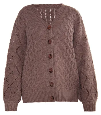 Produktbild von EVERA Damen Strickcardigan - Braun, XL/XXL