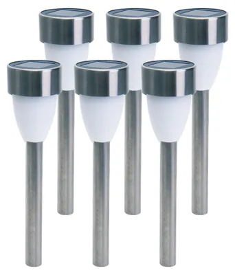 Produktbild von Solarleuchte Garten Erdspieß 6er Set Solarlampe Außen Wegelampe Solar 4135006