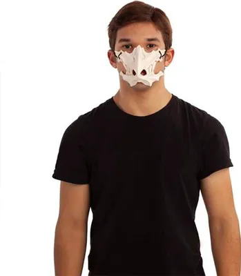 Imagen del producto de Máscara facial a medio cubrir, color . Talla única