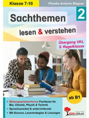 Produktbild von Sachthemen lesen und verstehen / Band 2: Übergang VKL zur Regelklasse