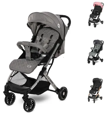 Produktbild von Lorelli Kinderwagen Fiorano faltbar, Ablagekorb, Frontbügel abnehmbar, Bremse grau