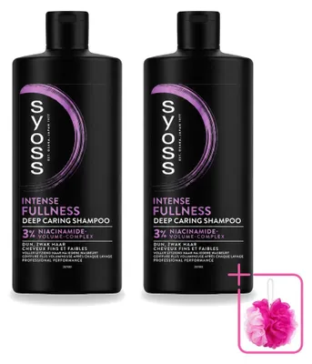Produktbild von 2 x Syoss Intense Fullness Shampoo - 440 ml - Sparpackung - 2 Stücke