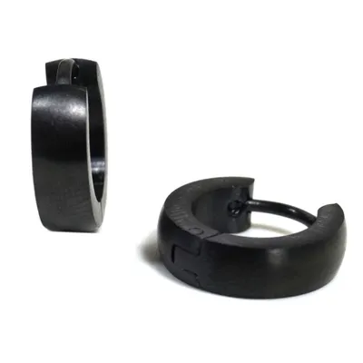 Produktbild von Miamar ECR07 Herren Creolen Edelstahl schwarz