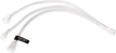 Produktbild von Alphacool Y-Kabelsplitter 4-Pin auf 3x 4-Pin PWM, 30cm