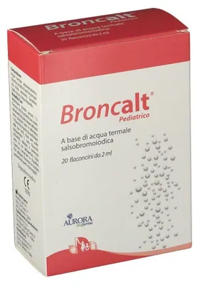 Productafbeelding van BRONCALT, kinderstrip, neusspoeling, 20 flesjes van 2 ml