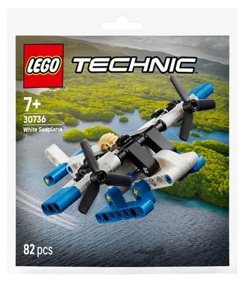 Obrázek produktu pro LEGO Technic Bílý hydroplán, Sada na stavění, 7 rok/roky, Plast, 82 kusů, 65 g