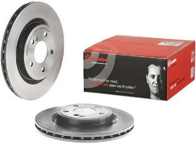 Produktbild von 2x BREMBO Bremsscheibe 09.C219.41 passend für MERCEDES-BENZ A-Klasse (W176) 43mm