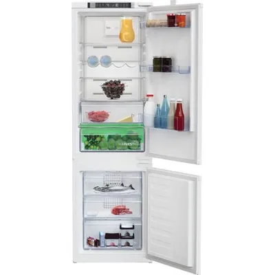 Produktbild von Beko BCNA275E4ZSN, 254 l, SN-T, 3,2 kg/24h, E, Fresh Zone Fach, Weiß