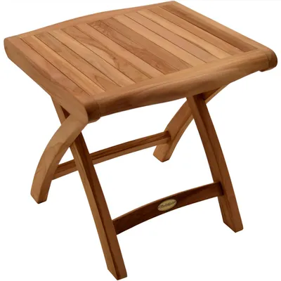 Produktbild von Teako Design Klapptisch Perugia Teakholz Massiv Wetterfest 45x45x45cm