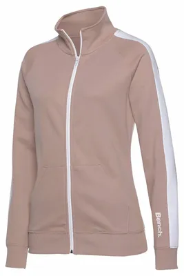 Produktbild von Bench Sweatjacke beige-weiß Größe 36/38