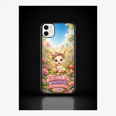 Produktbild von iPhone 11 Hülle Handyhülle Schutzhülle Case mit Hase Motiv – LUNØIR ©