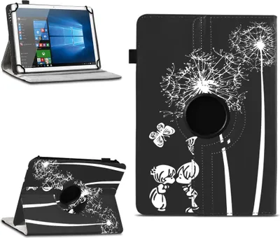 Produktbild von Tablet Tasche für XGODY Tab M10 Hülle Schutzhülle Case Cover 360 Grad DrehbarFarben:Motiv 12