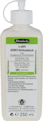 Produktbild von Schmincke | AERO Schlusslack, Inhalt:250 ml, Glanzgrad:Matt