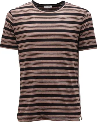 Zdjęcie produktu dla 2931AM PAOLO PECORA męski t-shirt lniano-bawełniany