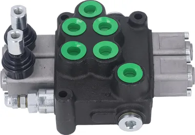 Produktbild von Hydraulik-Durchflussregelventil-Kit mit 2-Wege-Doppelwirkungsventilen, Traktorzubehör