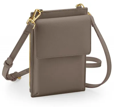 Produktbild von BagBase BG767 | Boutique Phone Carry Case Handytasche - Farbe: Taupe - Größe: 20 x 13 cm