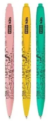 Image de Stylo à bille bleu fantaisie (24 pièces) EASY