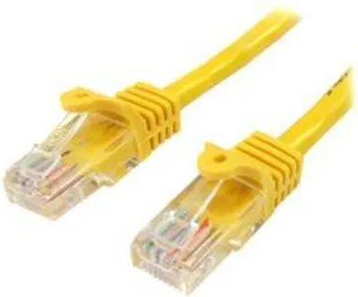 Produktbild von StarTech.com 10m Cat5e Ethernet Netzwerkkabel Snagless mit RJ45 - Gelb, 10 m, Cat5e, U/UTP (UTP), RJ-45, RJ-45, Gelb