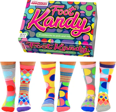 Produktbild von Foot Kandy Oddsocks Socken in 37-42 im 6er Set