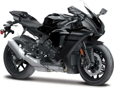 Produktbild von Maisto - Motorrad mit Ständer, Yamaha YZF-R1, schwarz, 1:12