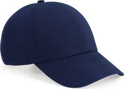 Produktbild von Beechfield Baumwolle 6-Panel Kappe RW7087 (Einheitsgröße) (Marineblau)