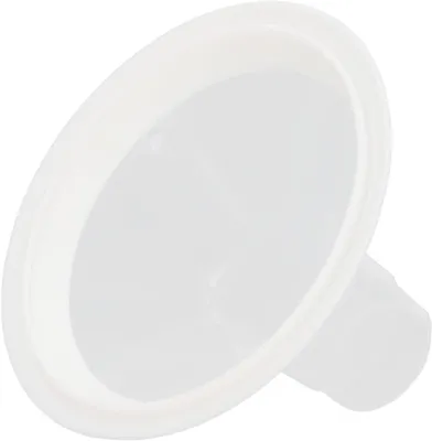 Productafbeelding van Borstkolf Flens - Borstschelp - Melk Afkolven - Ergonomisch Ontwerp - 24 mm - Wit