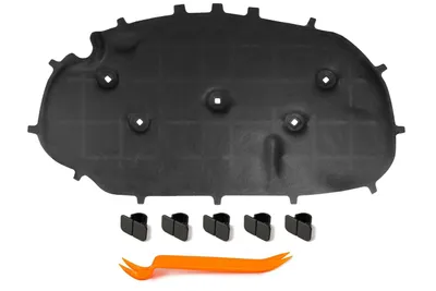 Produktbild von HERSTMOTO Motorhaubendämmung Schalldämmung der Motorhaube Motorhauben-Dämmmatte MIT CLIPS FÜR VW GOLF 6 VI 5K 2008-2013 5K0863831G