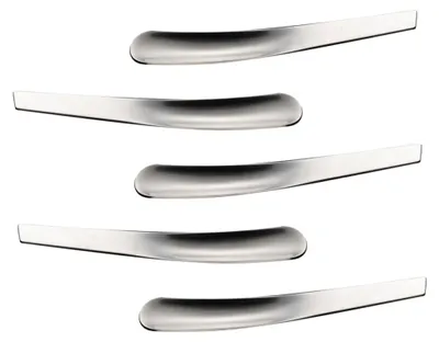 Produktbild von 5 Stück Edelstahl Servierlöffel mit Eierlöffel und Frühstückslöffel als Küchenzubehör für einfache Handhabung und Reinigung