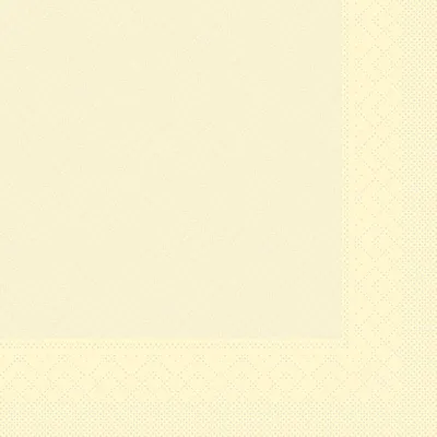 Produktbild von Tissue Deluxe Serviette Creme, 40 x 40 cm, 50 Stück - Mank