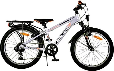 Produktbild von Volare Cross Kinderfahrrad - Jungen - 20 Zoll - Silber - 6 Gänge