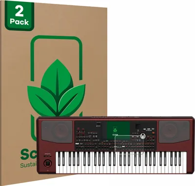 Produktbild von 2x ScreenLeaf Schutzfolie für KORG Pa700 nachhaltiger Displayschutz Display Schutz Folie Klar Transparent