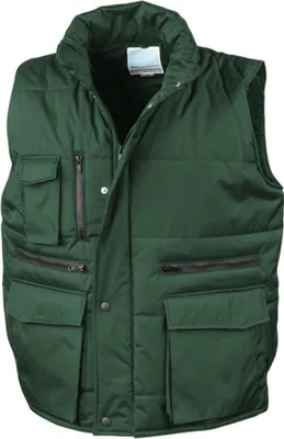 Produktbild von Result WORK-GUARD R127X | Workguard Lance Bodywarmer - Farbe: Bottle Green - Größe: XXL