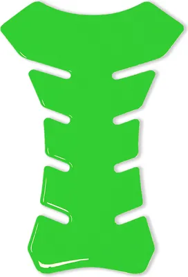 Image de Réservoir Pad autocollant 3D pour moto graphique vert Kawasaki