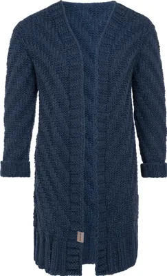 Produktbild von Knit Factory Sally Strickjacke - Jeans - 36/38