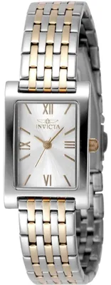 Productafbeelding van Invicta Angel 48148 - Dameshorloge - Quartz uurwerk - Roestvrij staal met zilverkleurige wijzerplaat - 19 mm