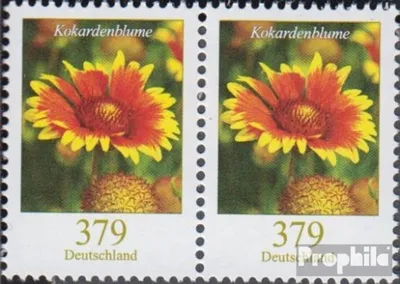 Produktbild von Briefmarken BRD (BR.Deutschland) 2018 Mi 3399wP waagerechtes Paar (kompl.Ausg.) postfrisch Blumen