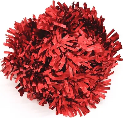 Produktbild von Lametta 5m Girlande Weihnachten Weihnachtsgirlande Christbaumschmuck Deko Breit 2403 Rot