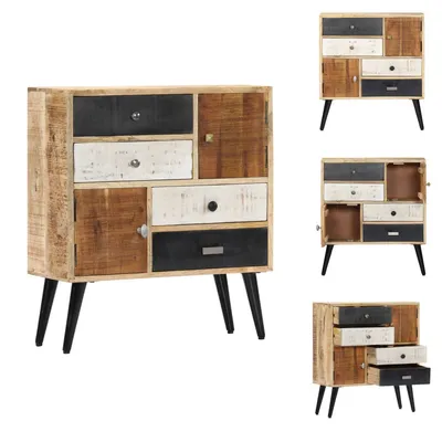 Zdjęcie produktu dla vidaXL Kredens 70x30x78 cm lite drewno mango - Kredensy