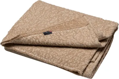 Produktbild von David Fussenegger Wohndecke Teddy 'Uni' 150 x 200 cm Kies - Braun