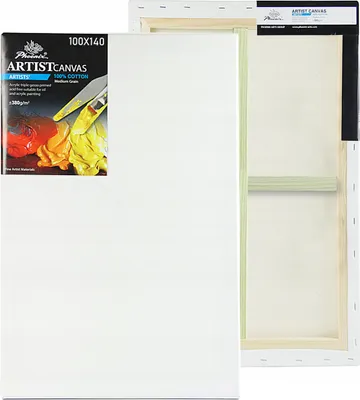Zdjęcie produktu dla Podobrazie malarskie Phoenix Premium 100x140 cm Płótno Malarskie Blejtram
