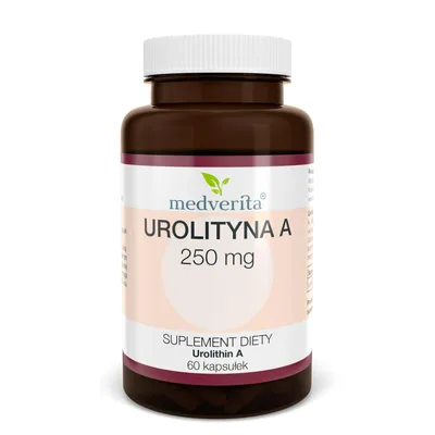 Zdjęcie produktu dla MEDVERITA Urolityna A 250 mg - 60 kapsułek